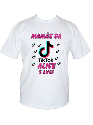 Kit com 3 camisetas tik tok