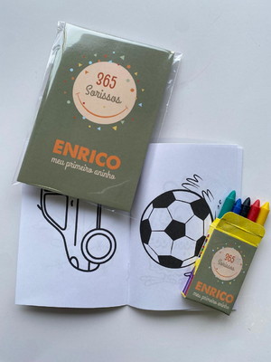Livrinho de pintura mini