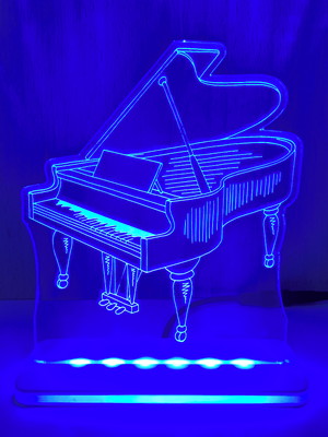Luminária led piano