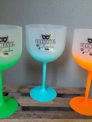 Taça de gin degrade personalizada