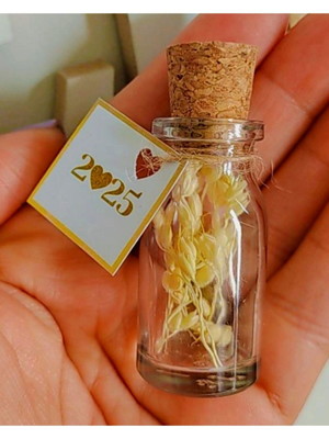 Lembrancinha final de ano com trigo natural prosperidade