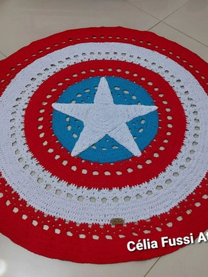 Tapete capitão américa