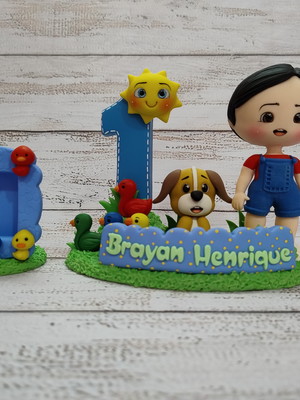 Porta retrato de biscuit