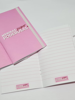 Mini bloquinho brochura personalizado com pauta