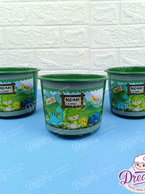 Baldinho 1,5l personalizado baby dino cd044