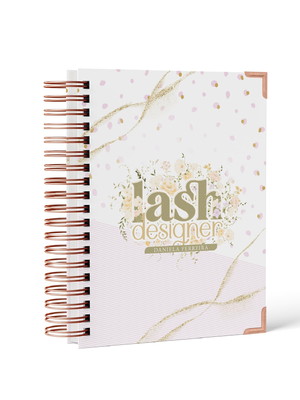 Agenda personalizada 2025 planner lash designer agendamentos