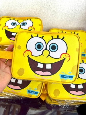 Necesserie bob esponja lembrancinha de festa