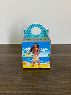 Caixa quadrada com alça - moana