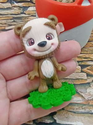 4 aplique lembrancinha urso
