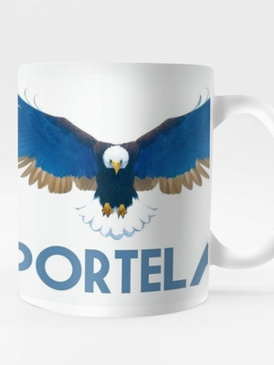 Caneca escola de samba portela personalizada premium