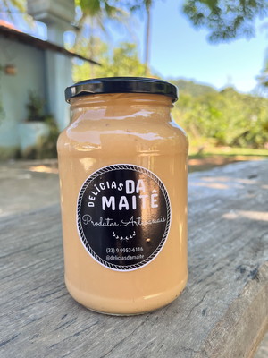 Doce de leite artesanal 600g sabores