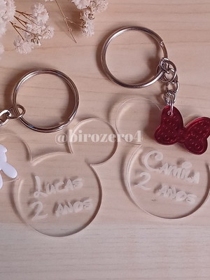 Chaveiro personalizado acrílico