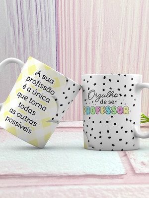 Caneca de dia dos professores