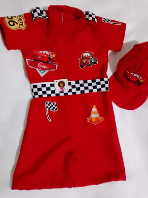 Macacão piloto carros