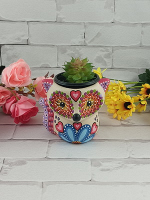 Raposa vaso alebrije mexicano c.2911