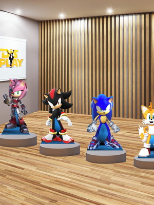Display sonic prime (chão)
