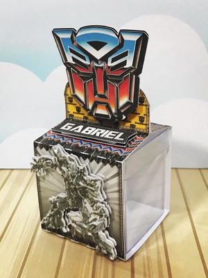 Capa para caixa acrilica transformers