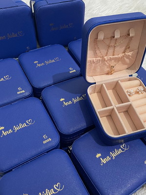 Porta joias personalizados - kit com 10 unidades