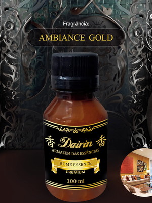 Essência - perfumaria home - ambiance gold - 100ml