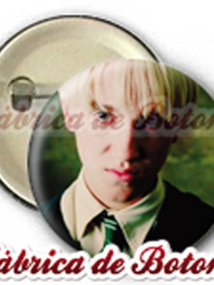Boton 2,5cm draco malfoy harry potter