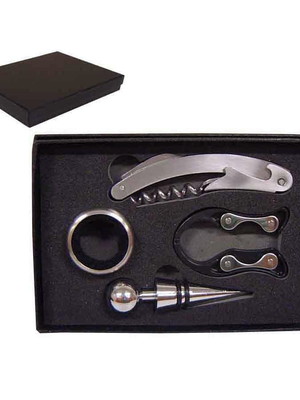 Kit vinho 4 peças