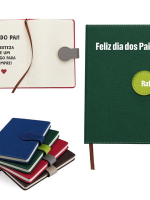 Bloco de anotações personalizamos como desejar