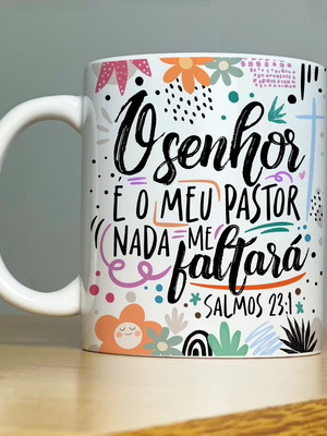 Caneca - o senhor é o meu pastor