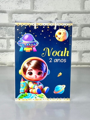Sacola clássica personalizada - astronauta