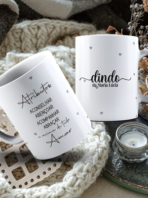 Caneca personalizada para dindos