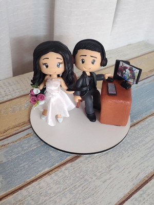 Topo de casamento personalizado