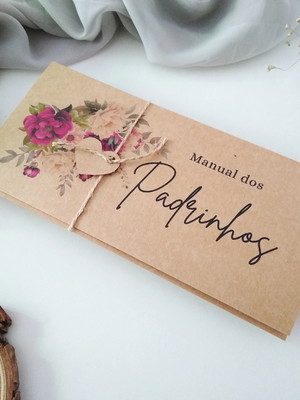 Manual de padrinhos fúcsia