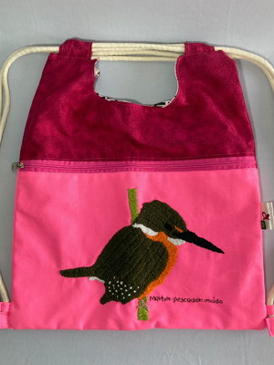 Mochila e bolsa de mão