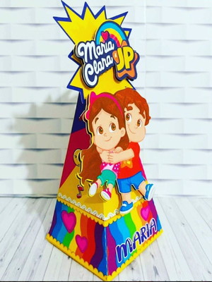 Caixa pirâmide maria clara e jp