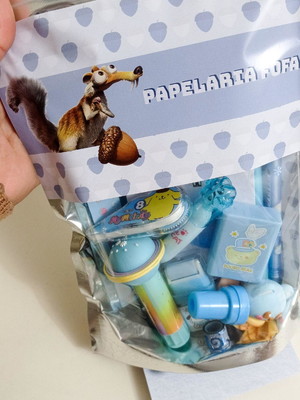 Kit de papelaria fofa lembrancinha
