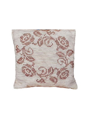 Almofada decorativa bordada