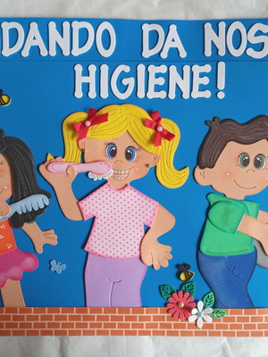 Cartaz de eva higiene