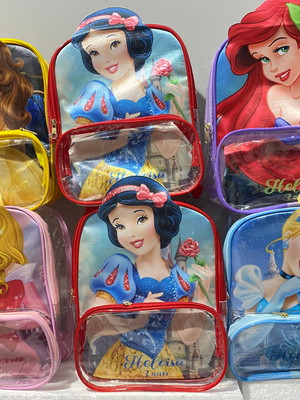 Mochila 3d princesa