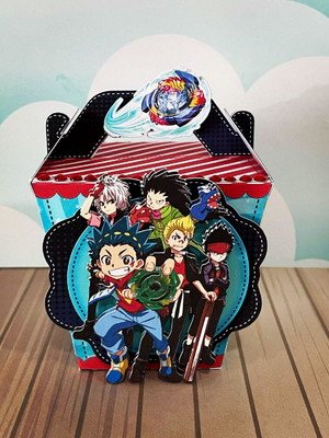 Caixa sushi com alça beyblade