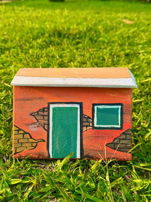 Quadro casinha de juquitiba