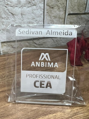 Placa certificação - cea