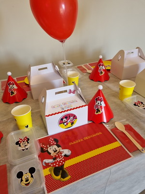 Kit festa na escola minnie (11 itens)