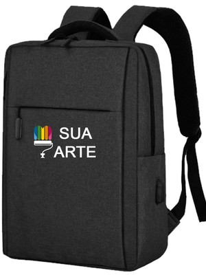 Mochila personalizada logo empresa brinde customizada evento