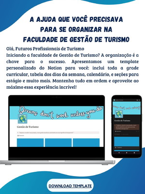 Template do notion- gestão de turismo