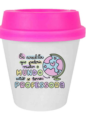 Copo de café 300ml dia dos professores