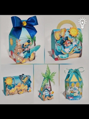 Pegue e monte - kit festa personalizados mickeylembrancinha