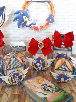 Sonic 10-arquivo digital para festas em studio e pdf 0794