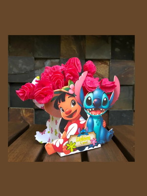 12 centro de mesa lillo e stitch