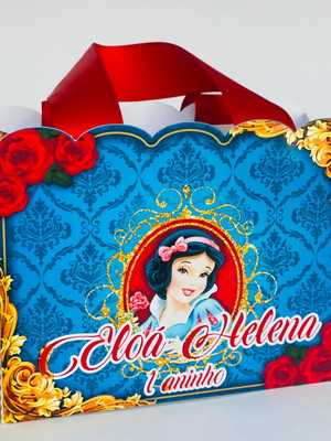 Sacola personalizada - branca de neve
