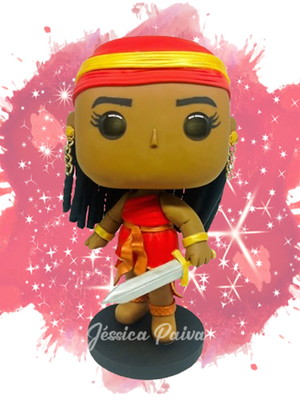 Orixá iansã - funko pop em biscuit