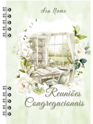 Caderno de anotações reuniões teocráticas jw anual